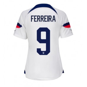 Lacne Ženy Futbalové dres Spojené štáty Jesus Ferreira #9 MS 2022 Krátky Rukáv - Domáci